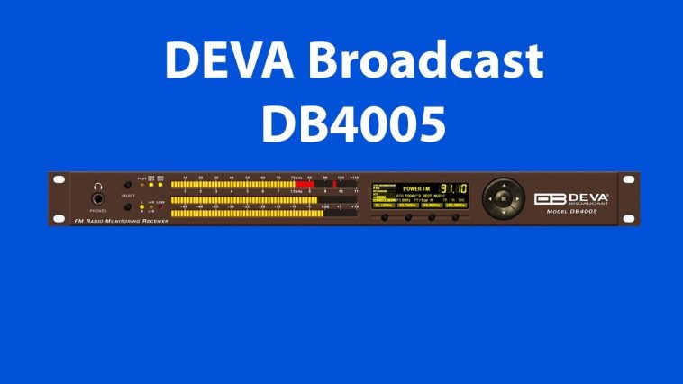 FM Radio modulation analyzer DB4005 1 Broadcastnews DB4005