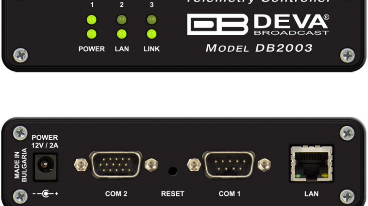 DB2003 Remote Control for RVR FM Radio Transmitters 1 1801 hr