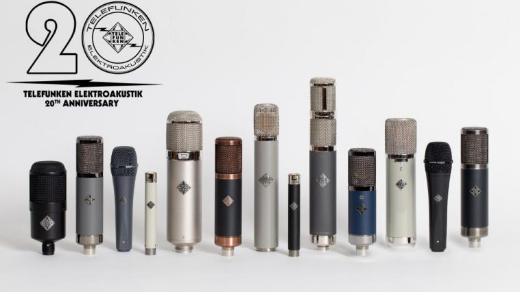 H TELEFUNKEN γιορτάζει την 20η επέτειο από την ίδρυσή της. 1 TELEFUNKEN Mics 2021 scaled 1
