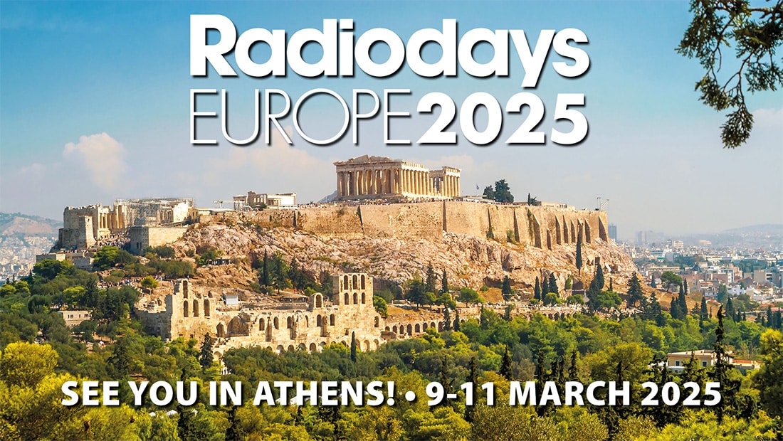 Radiodays Europe: Η Αθήνα θα υποδεχθεί στις 9-11 Μαρτίου του 2025 το μεγαλύτερο σύνεδριο για το ραδιόφωνο
